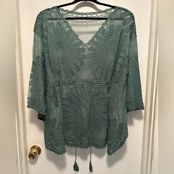 Women’s Lace Tie Waist Cover-Up - NWOT - Picture 1 of 5